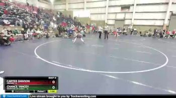 92 lbs Round 3 (4 Team) - Carter Dawson, Oregon vs Chance Yancey, Warriors Of Christ