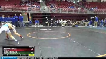 106 lbs Round 2 (8 Team) - Hudson Loges, Blair vs Hank Kriegler, Papillion-La Vista South