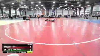 110 lbs Rd# 5- 3:45pm Friday Final Pool - Anakin Deppe, Iowa Black vs Cooper Mariakis, No Escape W.A.