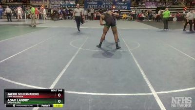 D 1 195 lbs Semifinal - Adam Landry, Baton Rouge vs Jacob Schexnaydre, East Ascension