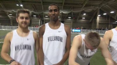 Sam McEntee and Nova boys roll to win the last DMR heat 2013 Alex Wilson Invitational