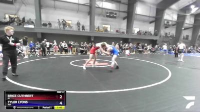 175 lbs Cons. Round 3 - Brice Cuthbert, ID vs Tyler Lyons, WA