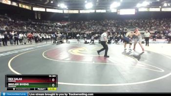 5A 285 lbs Cons. Round 3 - Bridjer Bivens, Meridian vs Rex Salas, Madison