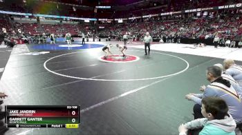 D2-106 lbs Cons. Round 1 - Garrett Ganter, Oconto Falls vs Jake Jandrin, Luxemburg-Casco
