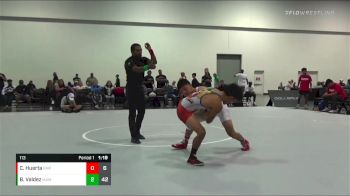 113 lbs Round 3 (6 Team) - Bryson Valdez, Black Mambas vs CJ Huerta, Team Empire