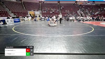 107 lbs Consy Rd Iii - Ryan Kemock, Warrior Run vs Jacob Volpe, Notre Dame - GP