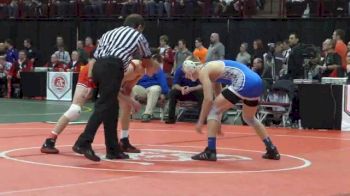 138 lbs semi-finals Nick Montgomery Madison vs. Adam Sams Fairfield