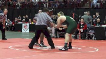 285 lbs semi-finals Corey Springfield Canton Glen Oaks vs. Marquise Moore Toldeo Whitmer