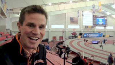 Princeton DMR coach Jason Vigilante and getting the stick to the finish line