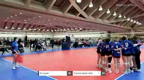 EC power vs Virginia beach elite - 2022 JVA Charm City Challenge presented by Nike