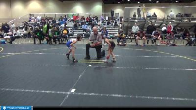 50 lbs Round 1 - Caden Kremski, Dundee MI vs Kollin Bonesteel, LakeVille Falcons Wrestling