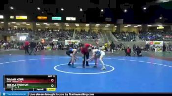 132 lbs Quarterfinals (8 Team) - Treyce Horton, 4A Mazama vs Tavian Kehr, 4A La Grande