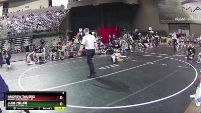 75 lbs Round 2 (6 Team) - Andrew Taussig, Kansas Copperhead vs Jude Miller, Kansas Python