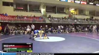 126 lbs Round 1 (8 Team) - Jackson Lavene, Kearney vs Bryce Karlin, Beatrice