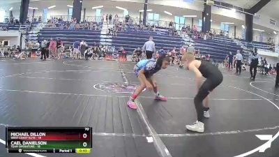 70 lbs Round 2 (8 Team) - Michael Dillon, West Coast Elite vs Cael Danielson, Team Operators