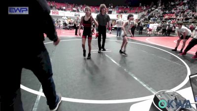 98-106 lbs Rr Rnd 2 - Tristan Peters, Claremore Wrestling Club vs Blake Ketcher, Pryor Tigers