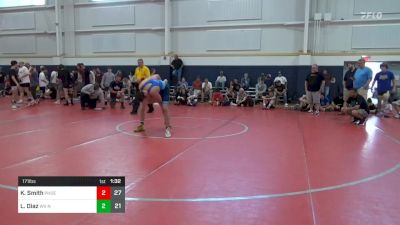 171 lbs Pools - Kayden Smith, Phoenix W.C. - Blue vs Lj Diaz, WV North Central Elite - Vengeance