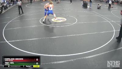 4A 157 lbs Quarterfinal - Trey Neil, Airport vs Copeland Grooms, James Island