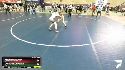 108 lbs Quarterfinal - Aiden Robideaux, OK vs Landon Komperda, CO