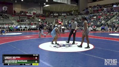 6A 235 lbs Cons. Semi - Lindsay Neuyou, Bentonville West vs Nikobwebwe Ruataake, Springdale Har-Ber