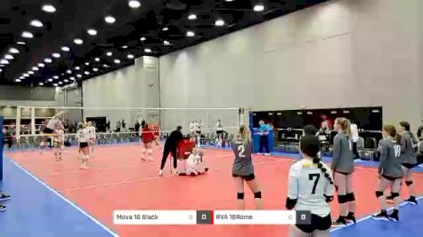 Mova 16 Black vs RVA 16Rome - 2022 JVA World Challenge presented by Nike - Expo Only