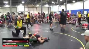 75 lbs Round 5 (6 Team) - Asher Procunier, ARES vs Bryce Fiore, No Escape Wrestling Academy