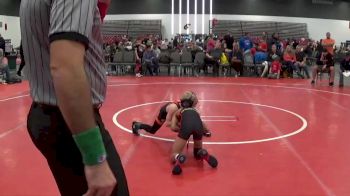 55 lbs Semis & 1st Wrestleback (8 Team) - Dawson Wicker, Burnett Trained (OH) vs Jaisen Sharma, Legacy Red
