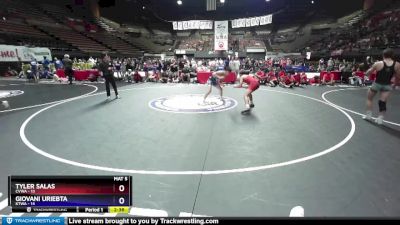 138 lbs Round 1 (16 Team) - Tyler Salas, CVWA vs Giovani Uriebta, KTWA