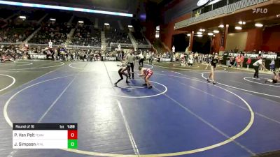 86 lbs Round Of 16 - Payten Van Pelt, Team Champs vs Jordan Simpson, Athlos WC