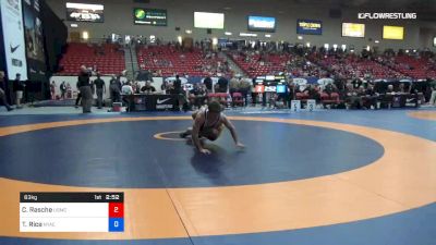 63 kg Rnd Of 16 - Colton Rasche, Marines vs Travis Rice, NYAC