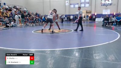 285 lbs Cons. Round 6 - Spencer Dowland, Athens vs Dion Stutts, Memphis Univ. Sch.