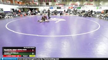 136 lbs 1st Place Match - Nanea Estrella, Unattached vs Blanche `Nina` Kemu Makem, Augsburg University