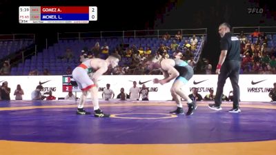 65 kg Semifinal - Austin Gomez, USA vs Lachlan McNeil, CAN