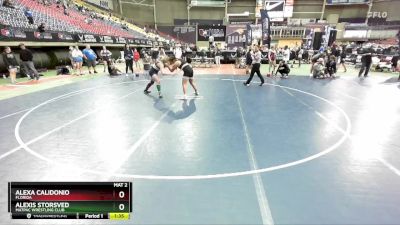 170 lbs Quarterfinal - Alexa Calidonio, Florida vs Alexis Storsved, MATPAC Wrestling Club