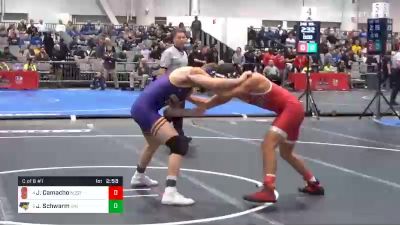 125 lbs Consolation - Jakob Camacho, NC State vs Jacob Schwarm, Northern Iowa