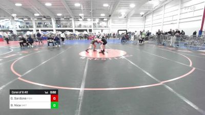 112 lbs Consi Of 8 #2 - Gabe Sardone, Fisheye WC vs Brock Nice, Smitty's Wrestling Barn