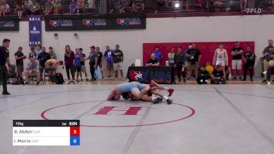 72 kg Quarterfinal - Brendon Abdon, Florida vs Ivan Morris, Northern Colorado Wrestling Club