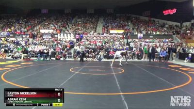 3-2-1A 165 3rd Place Match - Easton Nickelson, Hoxie vs Abram Keim, Seneca-Nemaha Central