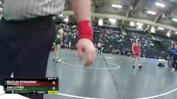 126 lbs Round 2 (16 Team) - Braylan Rynearson, Broken Bow vs Sam Luther, Kearney Catholic