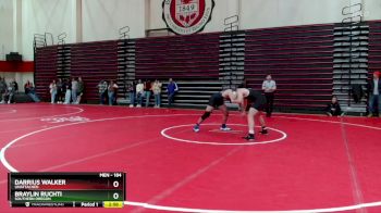 184 lbs Semifinal - Braylin Ruchti, Southern Oregon vs Darrius Walker, Unattached