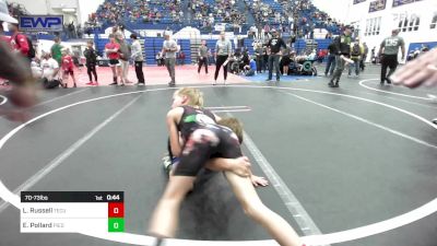 70-73 lbs 3rd Place - Lathan Russell, Tecumseh Youth Wrestling vs Easton Pollard, Piedmont