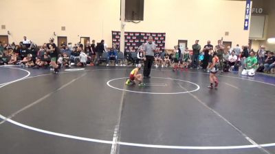 50 lbs Rr Rnd 5 - Sawyer Oakes, ACES K-8 vs Weston Nicklos, Highland Hornets K-8