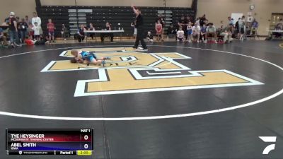 63 lbs Cons. Round 3 - Tye Heysinger, McDominate Training Center vs Abel Smith, Iowa