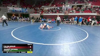 157 lbs Semis (4 Team) - Maximo Uscanga, Grapevine vs Calvin Kesler, Leander