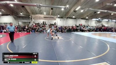 120 lbs Cons. Round 6 - Bettie Rains, Legacy vs Kate Hinojosa, Platte Valley