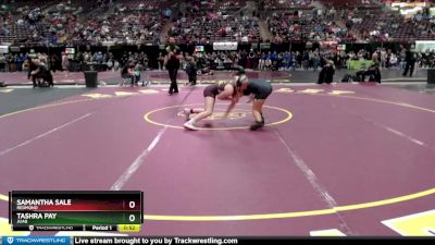 126 lbs Cons. Round 4 - Samantha Sale, Redmond vs Tashra Pay, Juab