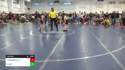 100-M lbs Round 2 - Francesco Montemurro, WI vs Colton Joy, PA