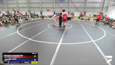 220 lbs 4th Wrestleback (16 Team) - Oscar Guerrero, Oklahoma Outlaws Blue vs James Bechter, Ohio