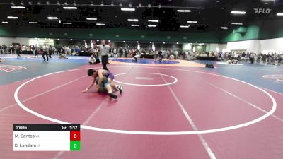 106 lbs Round Of 128 - Michael Santos, VA vs Gavin Landers, IA