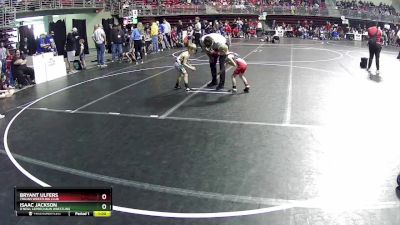 45 lbs Cons. Round 2 - Isaac Jackson, O`Neill Leprechaun Wrestling vs Bryant Ulfers, Trojan Wrestling Club